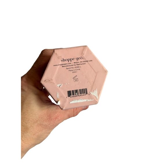 Himalayan Salt Crystals In Pink Hexagonal Box - Picture 4 of 5